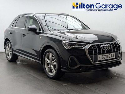 Used Audi Q3 S-Line 150 HP (110 kW) 2020 Black SUV