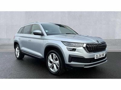 Brilliant silver metallic Used 2024 Skoda Kodiaq SE L Executive SUV | £27,450 (Good price)
