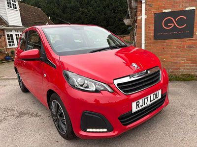 Used Peugeot 108 Active 68 HP (50 kW) 2017 Red Hatchback
