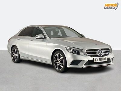 Used Mercedes C200 Premium Plus 2018 Silver Sedan