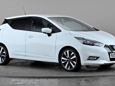 White Used 2023 Nissan Micra Tekna Hatchback | £10,998 (Fair price)