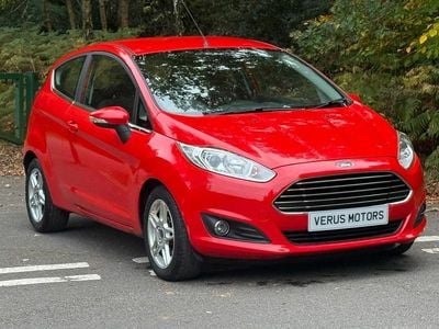 Red Used 2013 Ford Fiesta Zetec Hatchback | £2,750 (Good price)