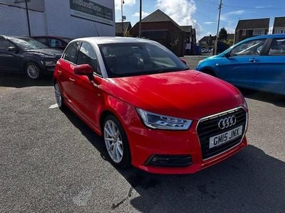 Used Audi A1 Sportback S-Line 116 HP (85 kW) 2015 Red Hatchback