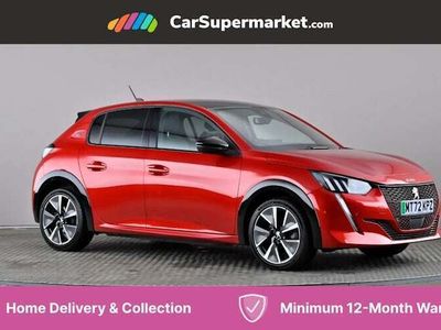 Used Peugeot e-208 GTi 100 kW (136 HP) 2022 Red Hatchback