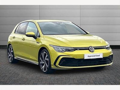 Used VW Golf VIII R-line 150 HP (110 kW) 2023 Yellow Hatchback