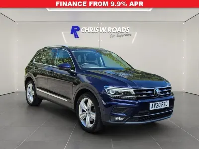 Used VW Tiguan SEL 150 HP (110 kW) 2020 Blue SUV