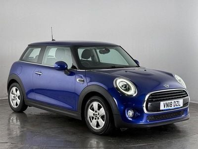 Blue Used 2018 Mini Cooper Hatch Hatchback | £9,400 (Good price)