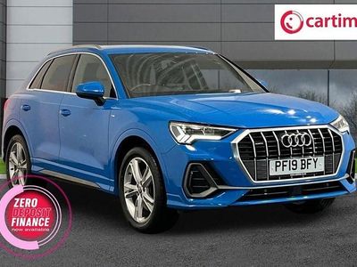 Used Audi Q3 S-Line 230 HP (169 kW) 2019 Blue SUV