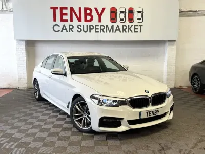 Used BMW 520 M Sport 190 HP (139 kW) 2017 White Sedan