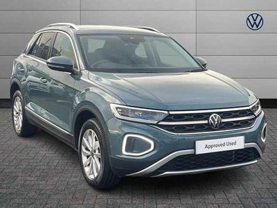 Used VW T-Roc Style 150 HP (110 kW) 2023 Blue SUV