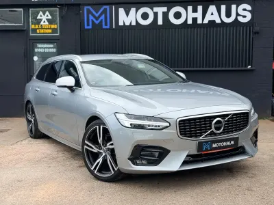 Used Volvo V90 R-Design Pro 190 HP (139 kW) 2019 Silver Estate