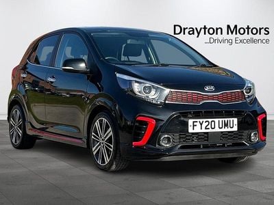 Used Kia Picanto GT-Line S 84 HP (61 kW) 2020 Black Hatchback