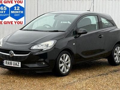Used Vauxhall Corsa 90 HP (66 kW) 2018 Black Hatchback