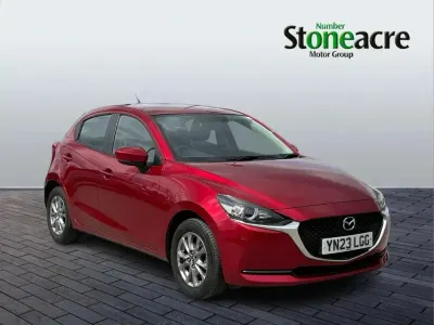 Used Mazda 2 73 HP (53 kW) 2023 Red Hatchback