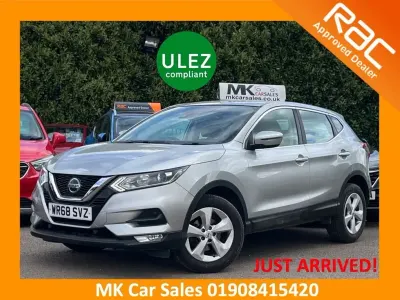 Used Nissan Qashqai Acenta Premium 2018 Silver SUV