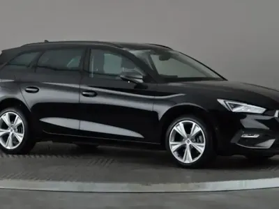 Used Seat Leon FR 204 HP (150 kW) 2023 Black Estate