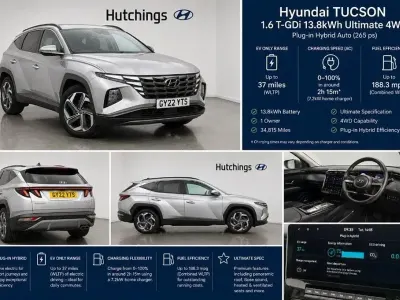 Gebraucht Hyundai Tucson Ultimate 265 PS (194 kW) 2022 Silber SUV