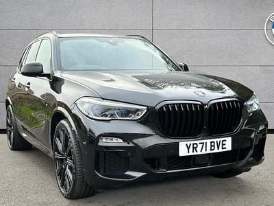 Black Used 2021 BMW X5 M Sport SUV | £43,588 (Fair price)