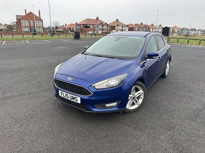 Used Ford Focus Zetec 2015 Blue Hatchback