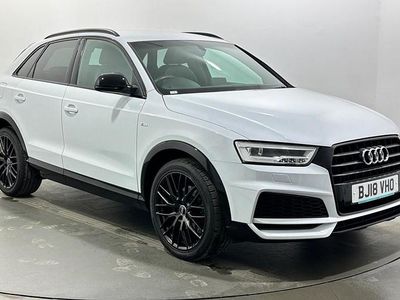 Used Audi Q3 Black Edition 150 HP (110 kW) 2018 White SUV