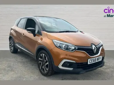 Used Renault Captur Iconic 90 HP (66 kW) 2018 Orange SUV