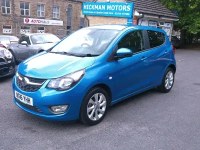 Used Vauxhall Viva 75 HP (55 kW) 2016 Blue Hatchback
