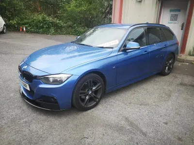 Used BMW 318 M Sport 140 HP (102 kW) 2015 Blue Estate