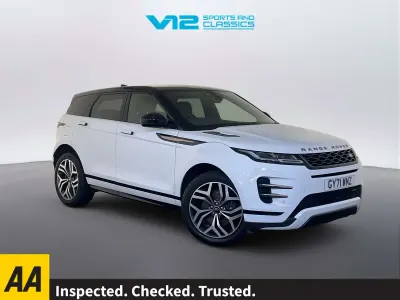 Used Land Rover Range Rover evoque HSE Dynamic 309 HP (227 kW) 2021 White SUV