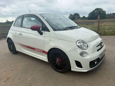 Used Abarth 500 135 HP (99 kW) 2010 White Hatchback