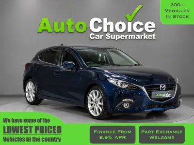 Used Mazda 3 Inclusive 120 HP (88 kW) 2015 Blue Hatchback