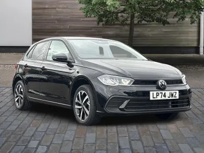 Used VW Polo Match 95 HP (69 kW) 2025 Black Hatchback