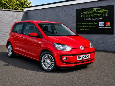 Used VW up! high up! 2016 Red Hatchback