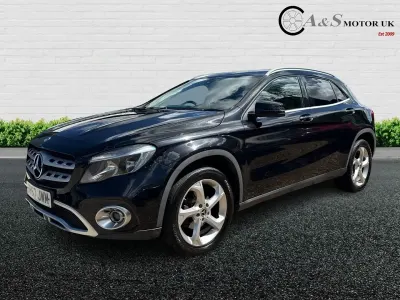Used Mercedes GLA220 175 HP (128 kW) 2018 Black SUV