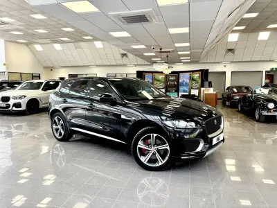 Used Jaguar F-Pace S 300 HP (220 kW) 2018 Black SUV