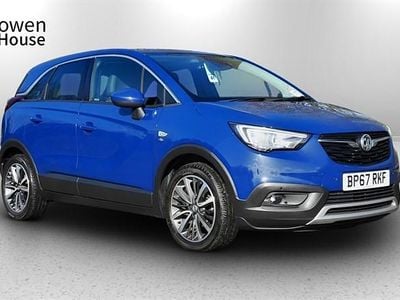 Used Vauxhall Crossland X Elite 81 HP (59 kW) 2018 Blue SUV