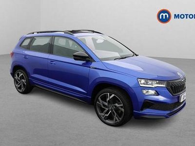 Used Skoda Karoq SportLine 150 HP (110 kW) 2025 Blue SUV