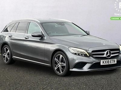 Used Mercedes C200 184 HP (135 kW) 2018 Grey Estate