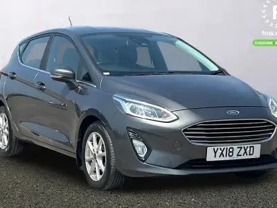 Used Ford Fiesta Zetec 101 HP (74 kW) 2018 Grey Hatchback