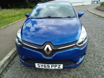 Used Renault Clio Iconic 2019 Blue Hatchback