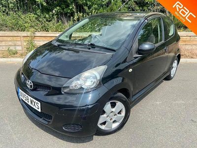 Used Toyota Aygo 67 HP (49 kW) 2009 Black Hatchback