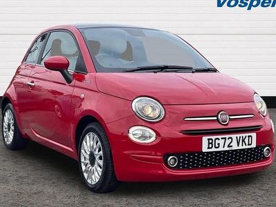 Red Used 2022 Fiat 500 Dolcevita Hatchback | £8,500 (Fair price)