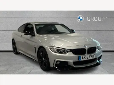 Used BMW 420 M Sport 184 HP (135 kW) 2016 Silver Coupe
