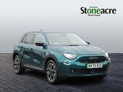 Green New 2025 Fiat 600E La Prima Hatchback | £22,495 (Fair price)