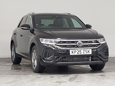 Black Used 2025 VW T-Roc R-line SUV | £27,298 (Fair price)