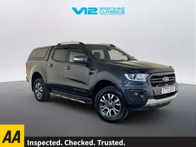 Begagnad Ford Ranger Wildtrack 213 HK (156 kW) 2022 Grå Pickup