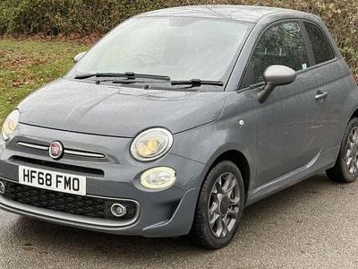 Grey Used 2018 Fiat 500 S Hatchback | £6,800 (Fair price)