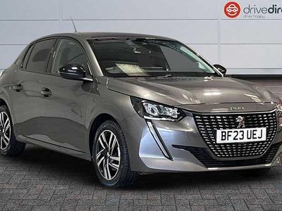 Metallic cumulus grey Used 2023 Peugeot 208 Allure+ Hatchback | £13,720 (Fair price)