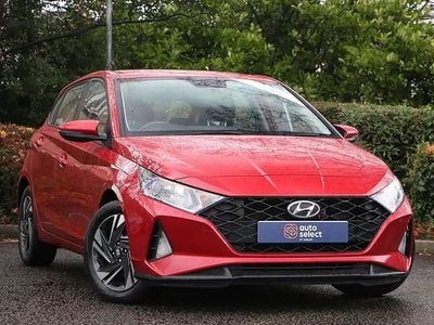 Red Used 2021 Hyundai i20 Hatchback | £10,558 (Fair price)