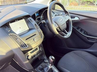 Red Used 2017 Ford Focus Titanium Hatchback | £6,599 (Fair price)