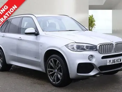 Used BMW X5 M Sport 313 HP (230 kW) 2016 Silver SUV